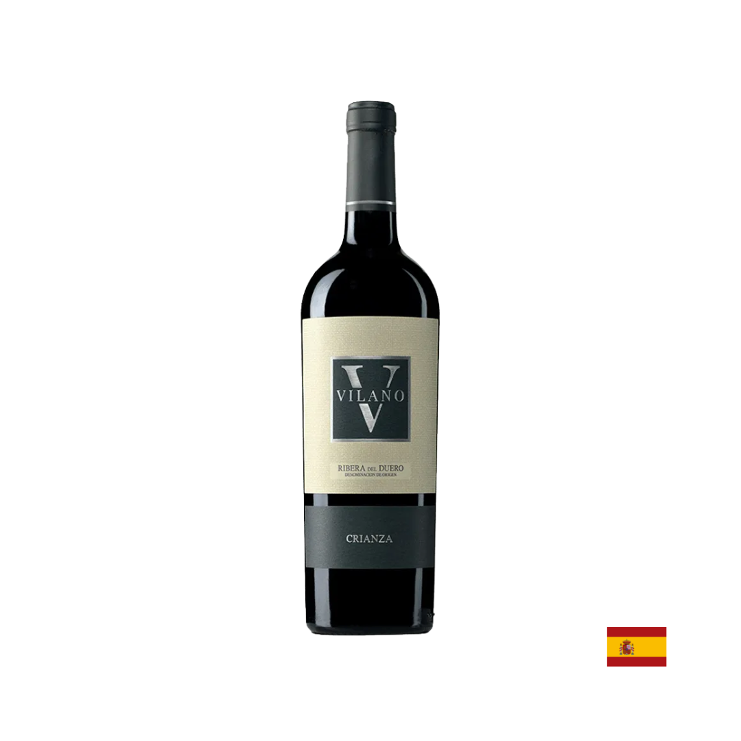 2000004 Vino Tinto Viña Vilano Tempranillo Crianza 750ml - Imagen 1