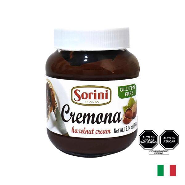 Crema de Avellanas Sorini 350 gr - Imagen 1