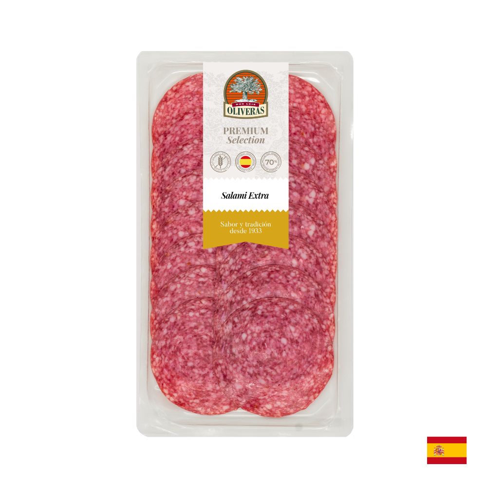 embutido salami extra luis oliveras 80g Salami Extra Luis Oliveras 80g - Embutido español - Gourmet117