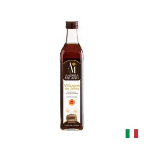 Botella de vinagre de Jerez Andrea Milano 500 ml gourmet