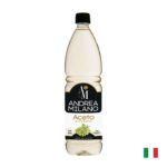 Vinagre de vino blanco Andrea Milano 1 litro botella italiana