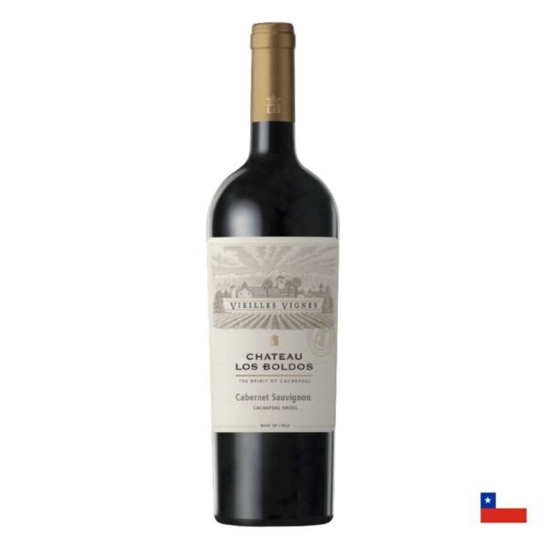Vino Tinto Vielles Vignes Cabernet Sauvignon 750ml botella de vino francés