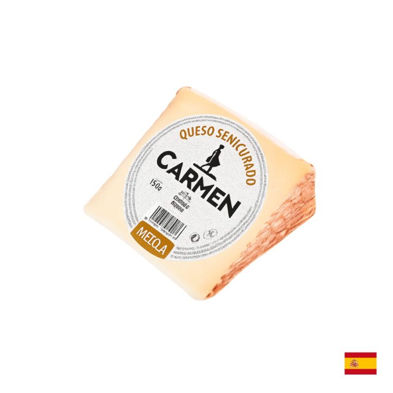 Queso Tres Leches Semicurado Carmen 150g elaborado con leche de oveja cabra y vaca