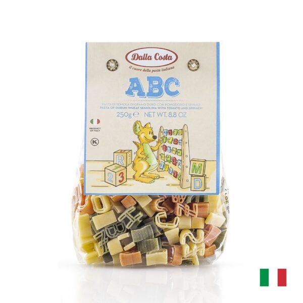 Pasta ABC Tricolor Dalla Costa X 250 Gr - Imagen 1