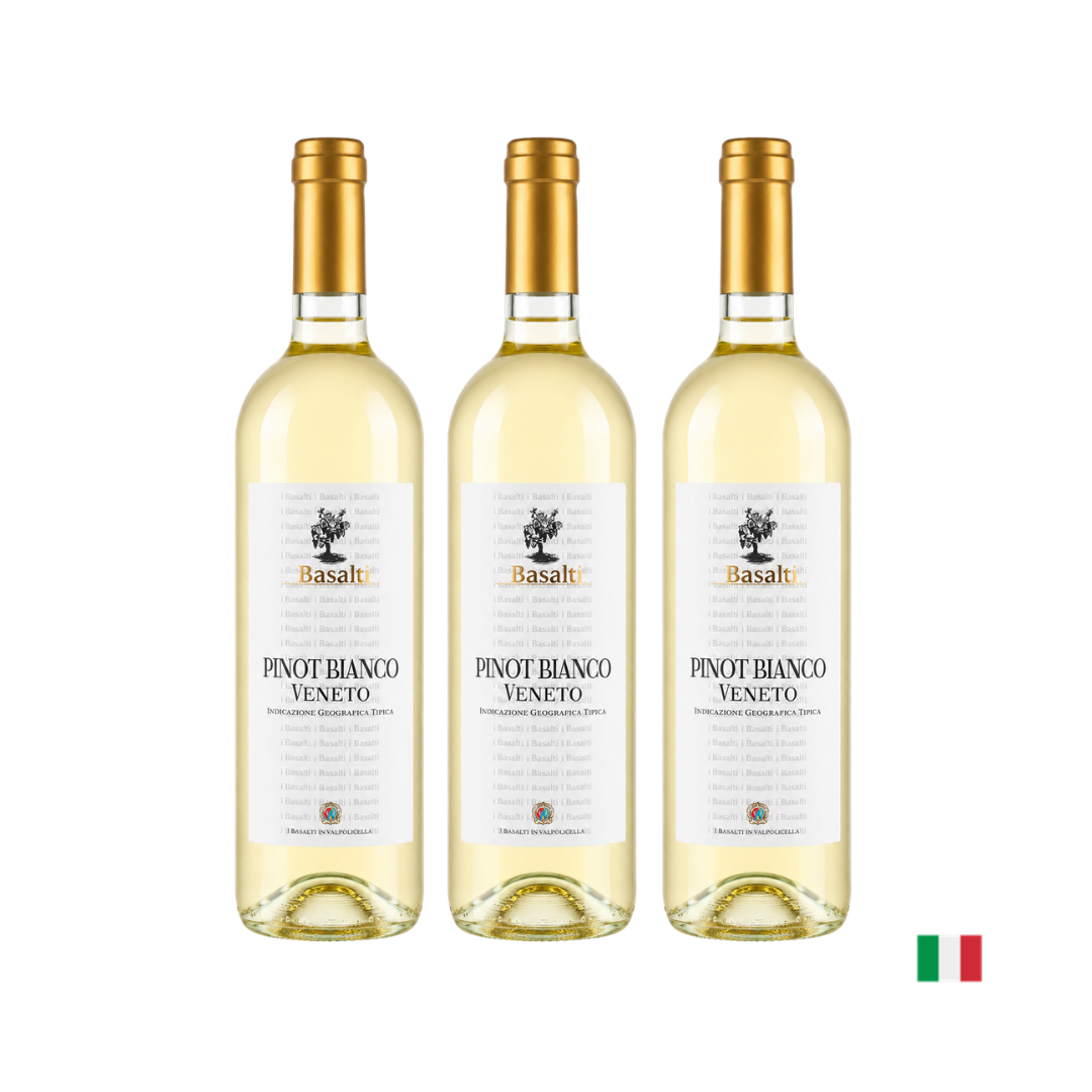 Productos web - 2026-07-31T152111.691 VINO BLANCO GAMBELLARA I BASALTI IGT PINOT BIANCO 750 ML x3 - Imagen 1