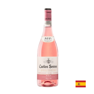 VINO ROSADO CARLOS SERRES, VINO ESPAÑOL DE RIOJA