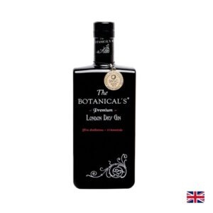 Gin The Botanical's Premium London Dry 700ml destilado premium en botella elegante