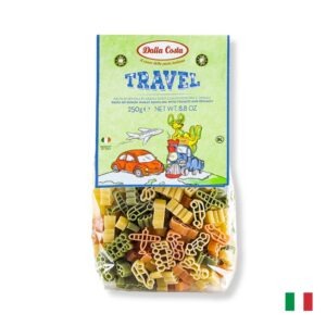 Paquete de Pasta Travel Tricolor Dalla Costa de 250g