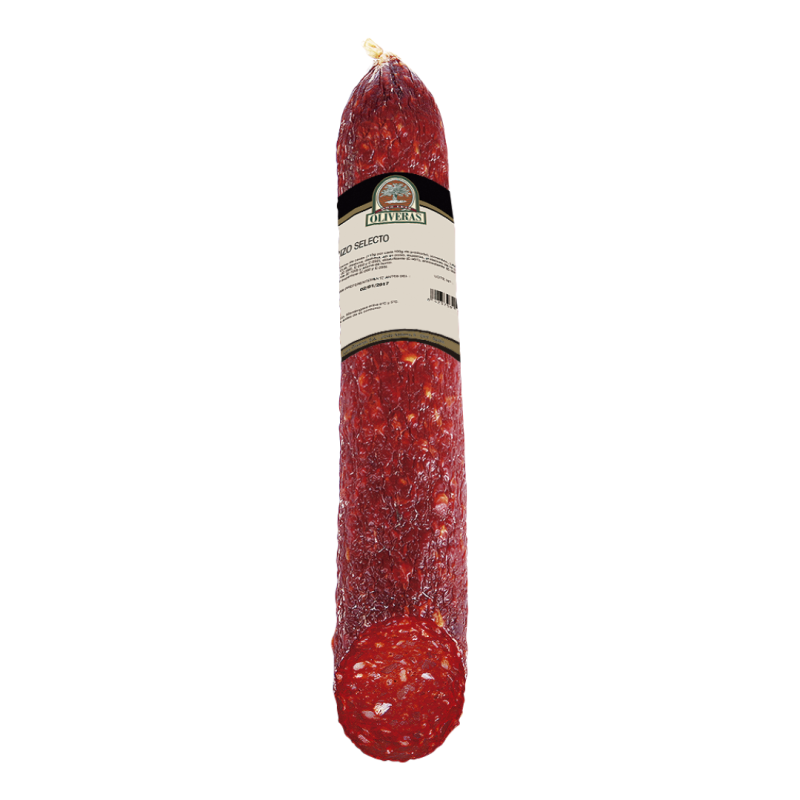 Chorizo selecto Luis Oliveras español, charcuteria