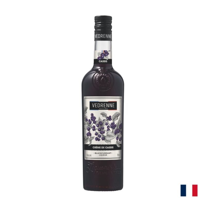 Licor Vedrenne Creme de Cassis 15% 700ml - Licor francés - Gourmet117