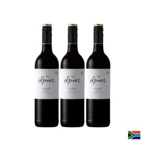 Pack Trilogía Spier Signature Shiraz con 3 vinos tinto de 750ml