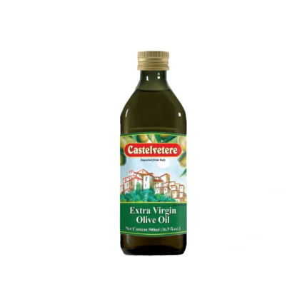 Botella de Aceite de Olivo Extra Virgen Castelvetere 500ml