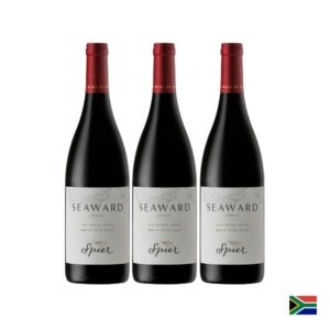 Pack Trilogía Spier Seaward Shiraz con 3 vinos tinto de 750ml