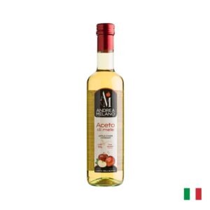 Vinagre de manzana Andrea Milano 500 mililitros en botella de vidrio