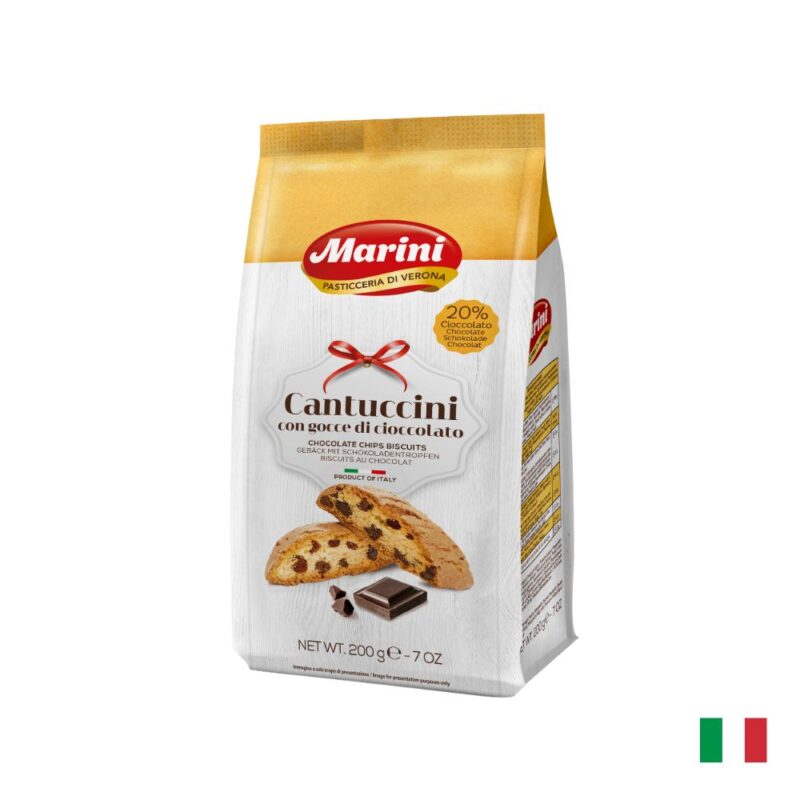 Bolsa de Galletas Marini Cantuccini 200g - Galletas italianas de almendra - Gourmet117