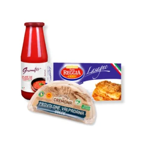 Pack Noche de Lasagna Gourmet117 - Lasaña, puré de tomate y queso provolone