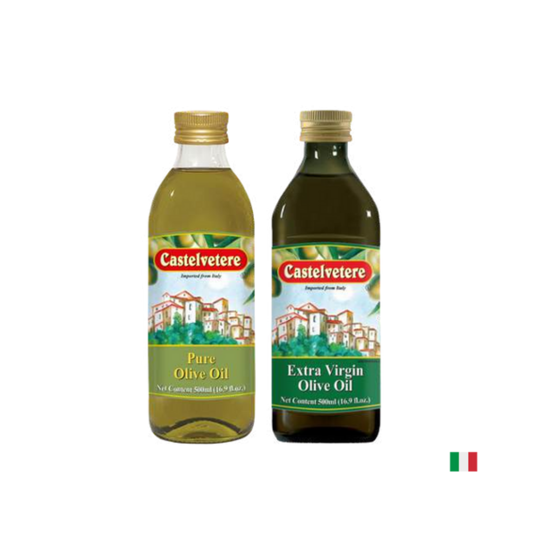 PABA0001 Dúo Aceite de Oliva Castelvetere 500 ml - Imagen 1