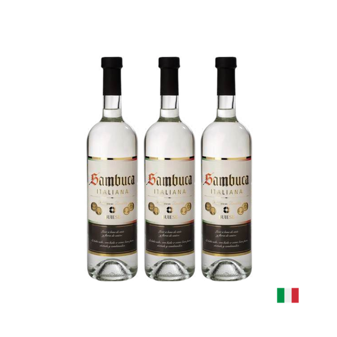 PLIC0001 (1) LICOR SAMBUCA X 700 ML X3 - Imagen 1