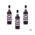 LICOR VEDRENNE VIOLET LIQUEUR 18% 700 ML x3