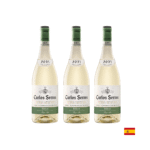 TRÍO VINO BLANCO VIURA TEMPRANILLO CARLOS SERRES 750ML