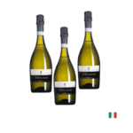 VINO ESPUMANTE GAMBELLARA VALFONDA PROSECCO ESPUMANTE  D.O.C 750 ML x3