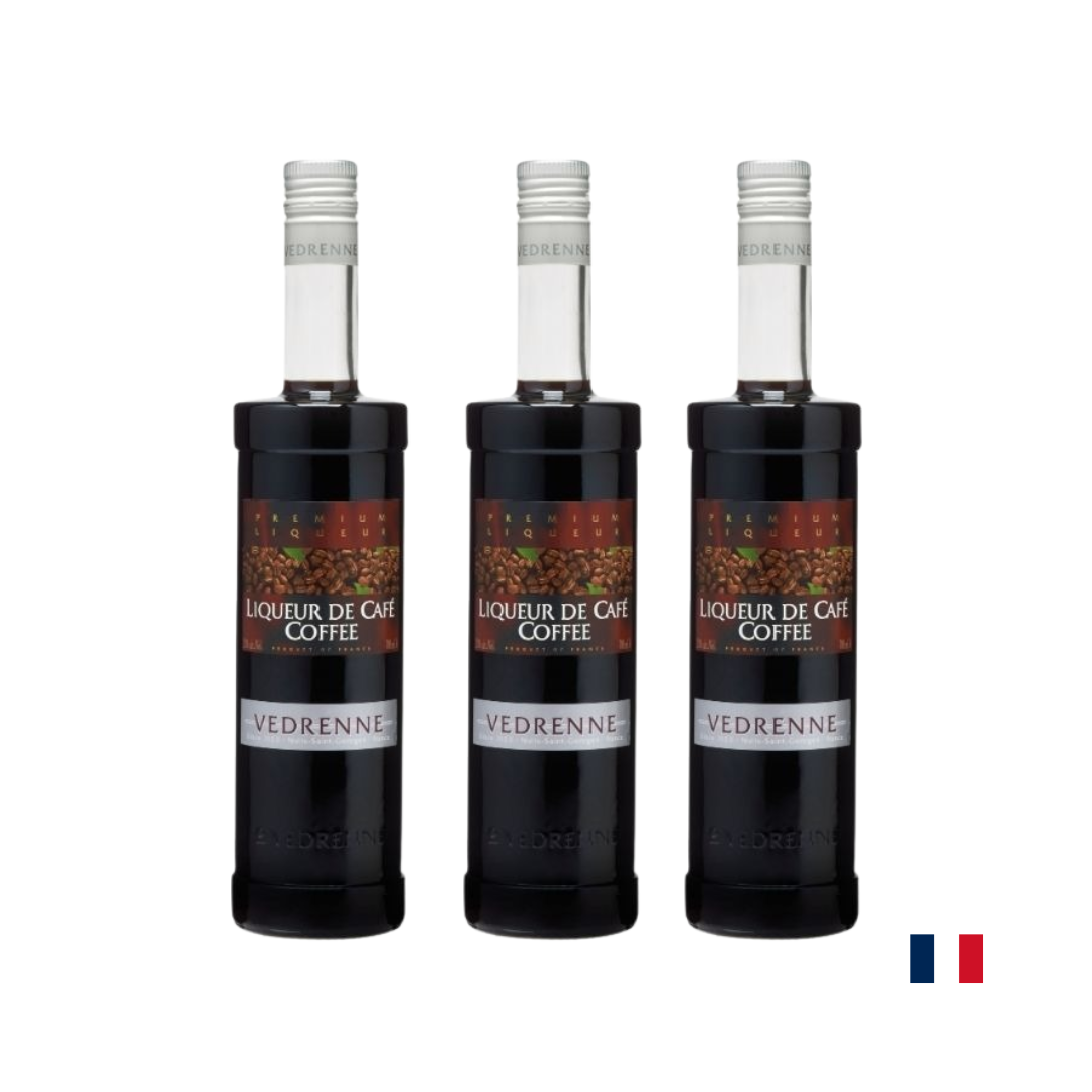Productos web (15) Trío Licor Vedrenne Coffe 21% 700 ML - Imagen 1