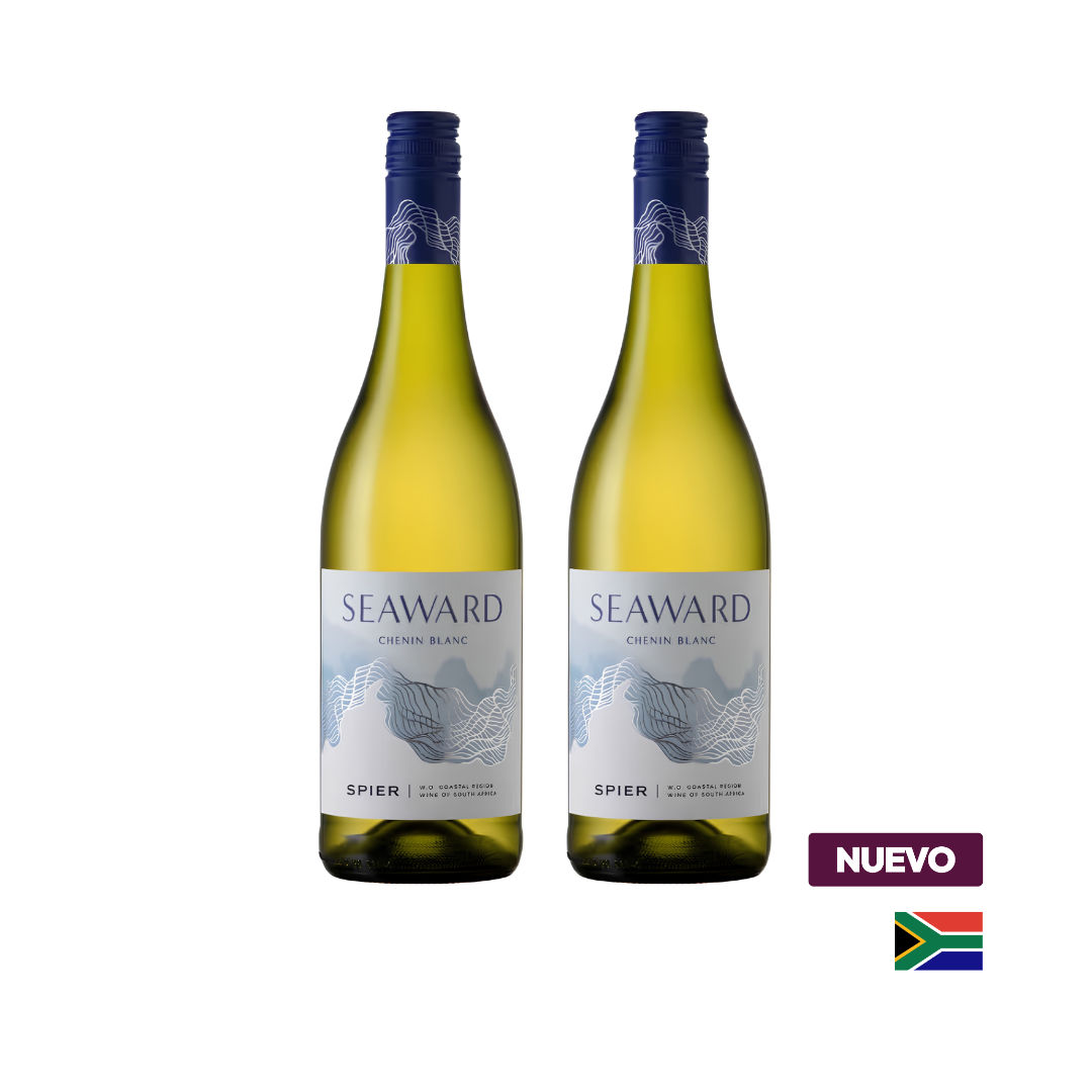 540009-1 Vino Blanco Spier Seaward Chenin Blanc x 750ml x2 - Imagen 1