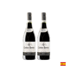 DÚO VINO TINTO CARLOS SERRES GRAN RESERVA 750ML