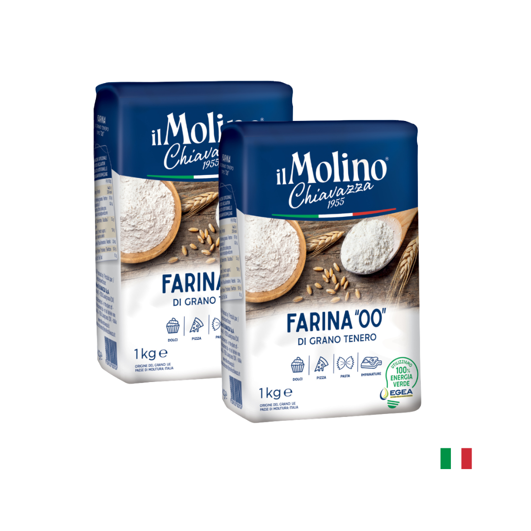 Productos web - 2026-07-27T102909.143 Dúo Harina De Trigo Blando Tipo "00" Il Molino Chiavazza 1Kg - Imagen 1