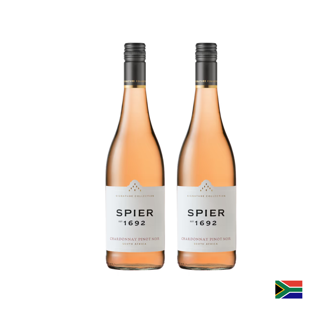 Productos web (25) Vino Rosado Spier Signature Chardonnay- Pinot Noir x 750ml x2 - Imagen 1
